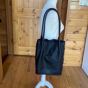 Hammitt Medium Oliver Leather Tote with silver hardware. Like new!!